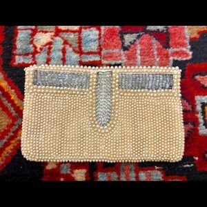 1950’s K&G Charlet beaded mini clutch
